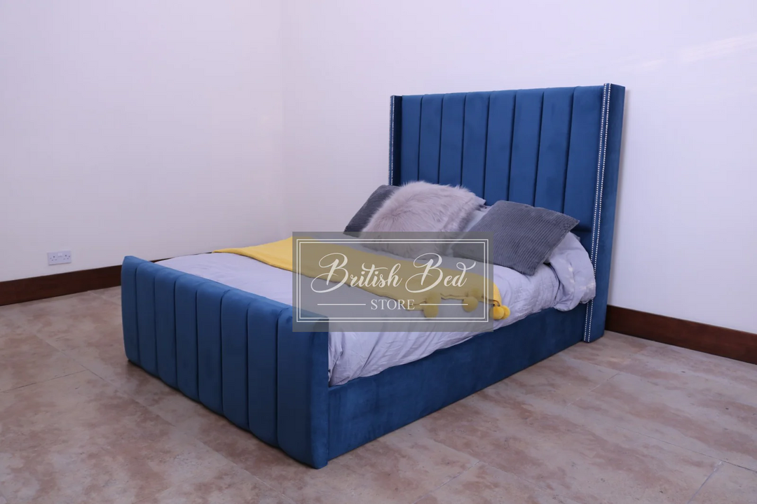 Falcon Wingback Ottoman Bed