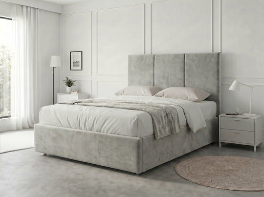3 Panel Divan Drawer Bed with footboard