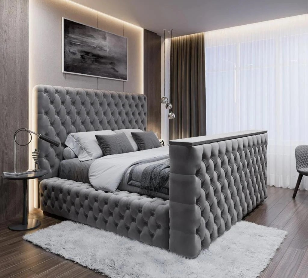 Ambassador Chesterfield TV Bed Frame Most Popular in the UK