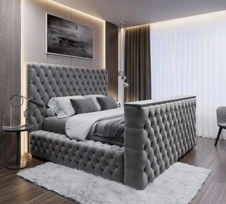 Ambassador Chesterfield TV Bed - Ottoman