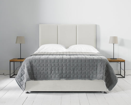 3 Panel Divan Drawer Bed With Headboard
