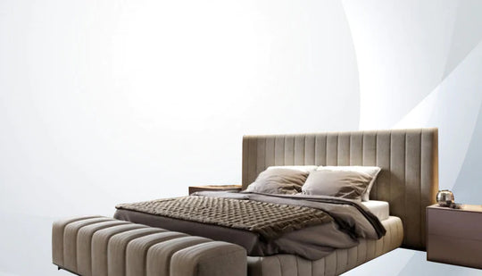 Barcelona Wide Headboard Bespoke Bed