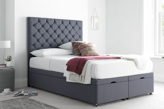 Chesterfield Divan Ottoman Bed With Headboard