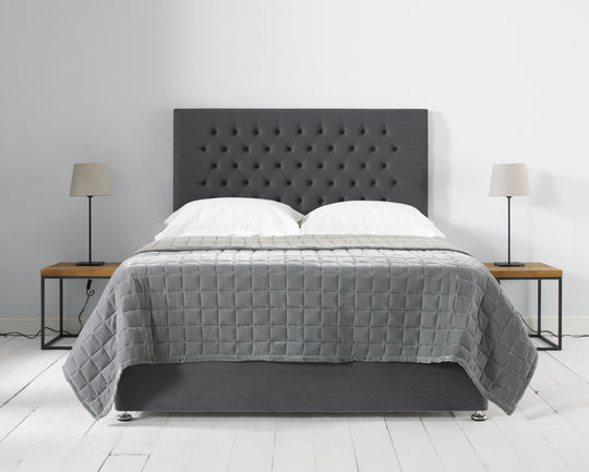 Chesterfield Divan Drawer Bed with Headboard
