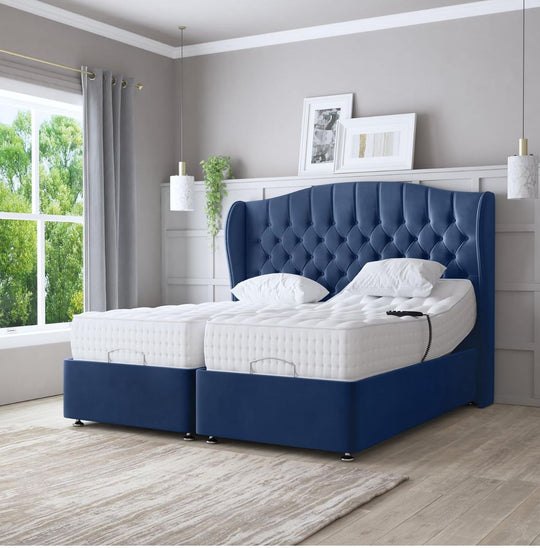 Luxury Wingback Adjustable Bed