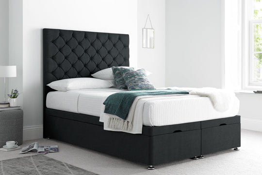 Chesterfield Divan Ottoman Bed With Headboard