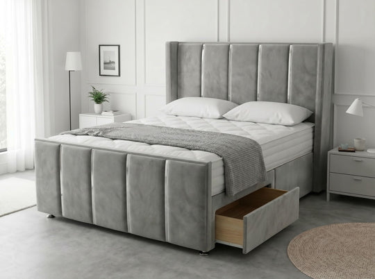 Hampton Wingback Divan Bed