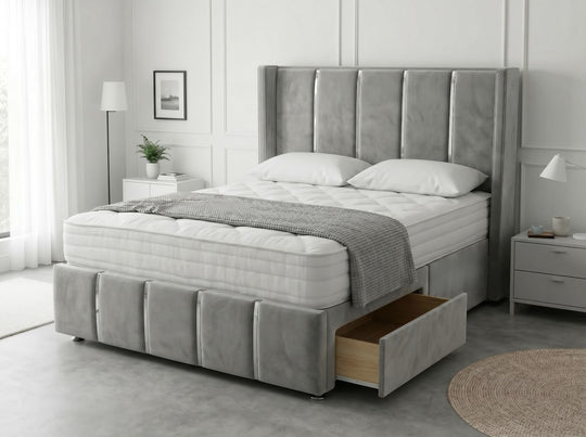 Hampton Wingback Divan Bed