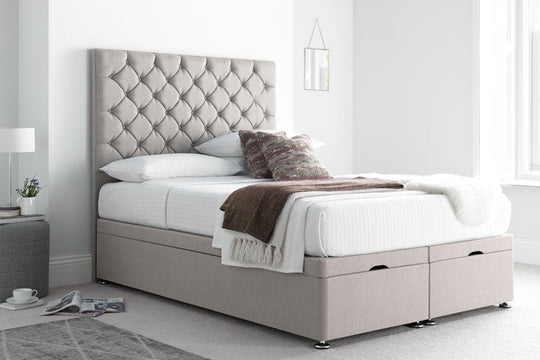 Chesterfield Divan Ottoman Bed With Headboard