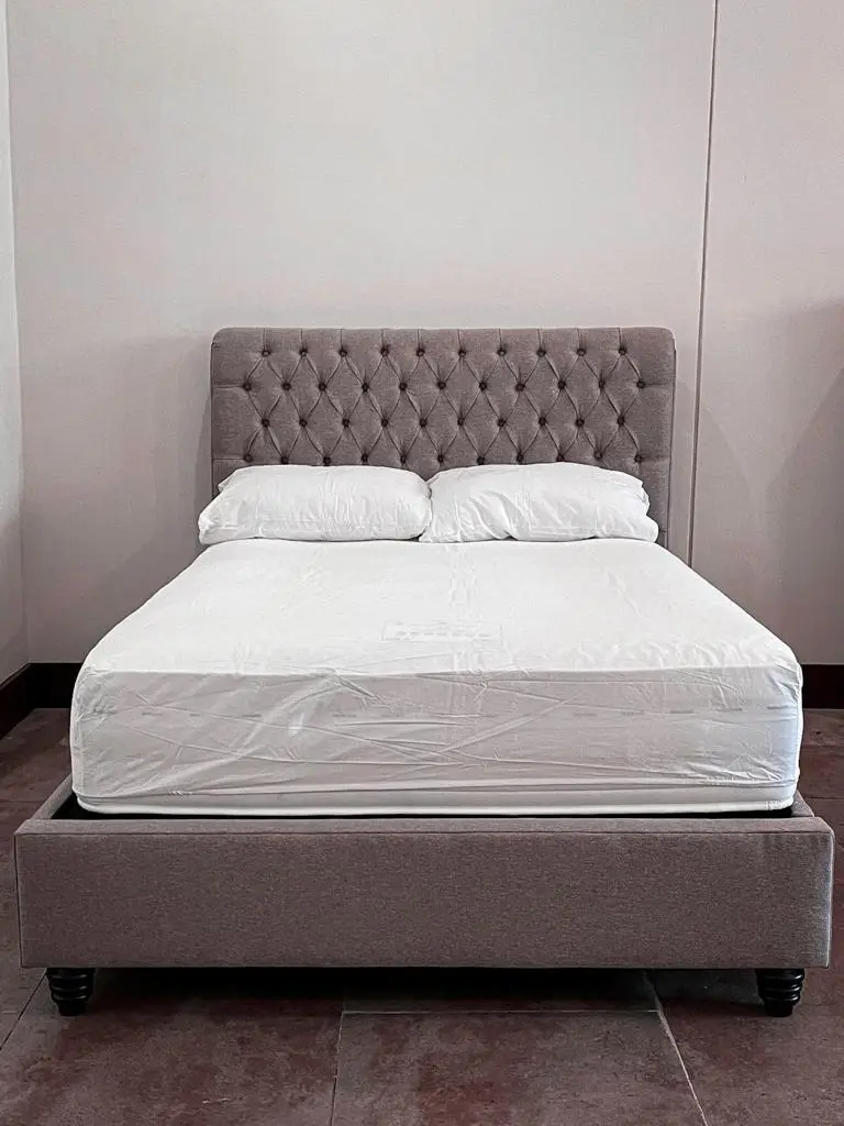 Chesterfield Sleigh Bed Frame British Bed Store