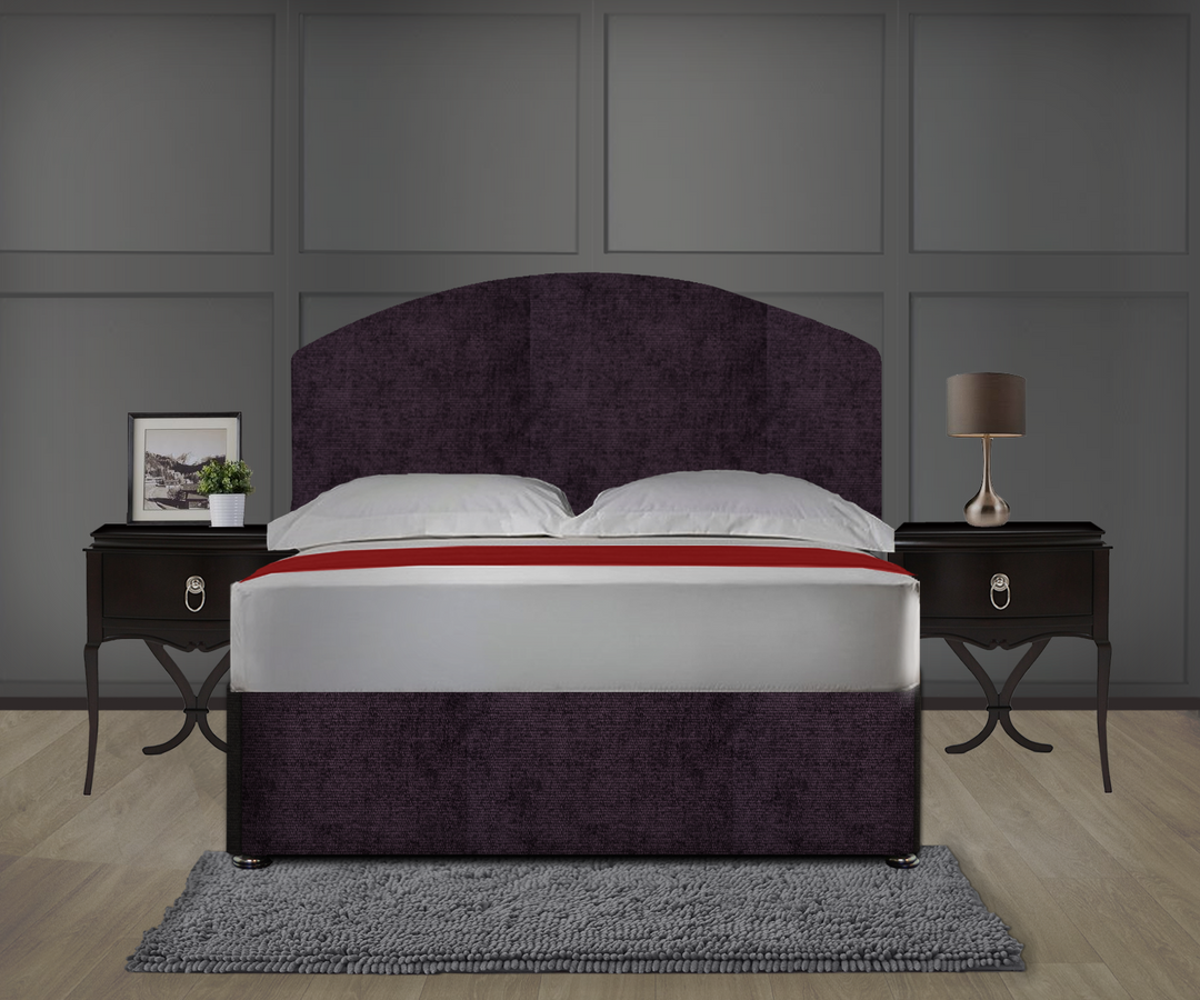 Curvo Divan Drawer Bed with Headboard